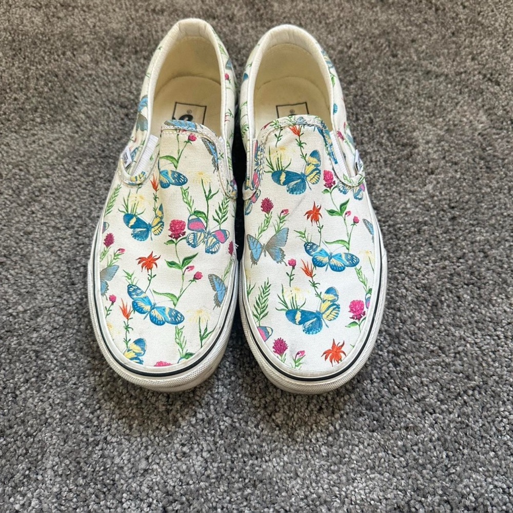 Vans Floral Slip-On Shoes
